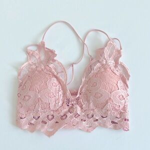 True Pink Bralette Sz SM